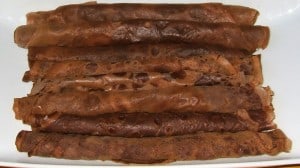 crèpes au chocolat