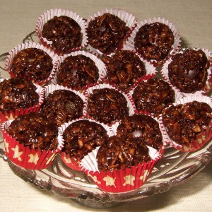 Boules croquantes au chocolat