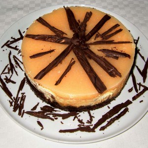 Cheesecake poire chocolat