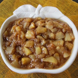 Compotée pomme-poire aux épices