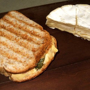 Croque camembert