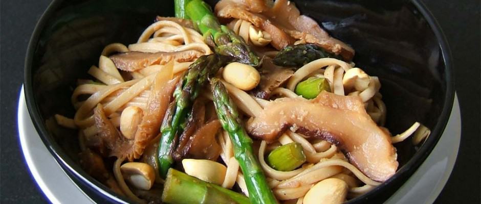 Nouilles Udon aux légumes