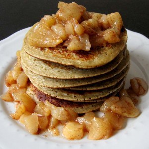 Pancakes poire-amande