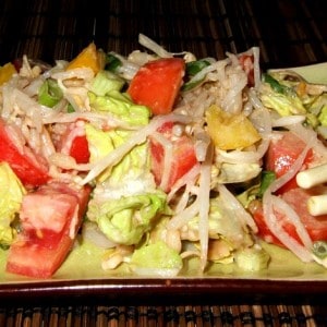 Salade asiatique  au sésame