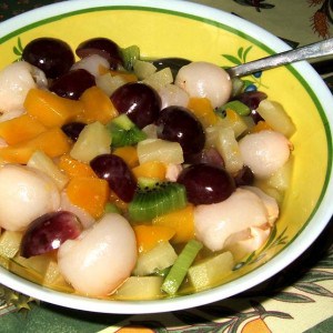 Salade de fruits exotiques