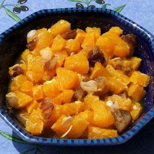 Salade d’oranges à la marocaine