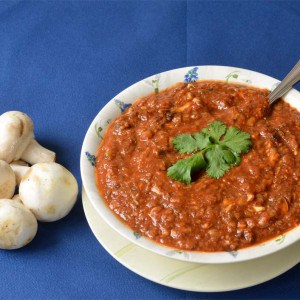 Sauce aux champignons et à la tomate