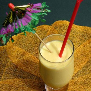 Smoothie mangue-coco