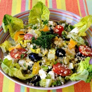 Salade de boulgour aux légumes