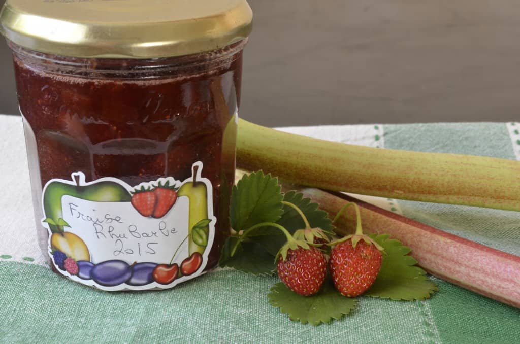 Confiture de fraise et rhubarbe Ma Cuisine Santé Confiture de fraise et rhubarbe Ma Cuisine Santé