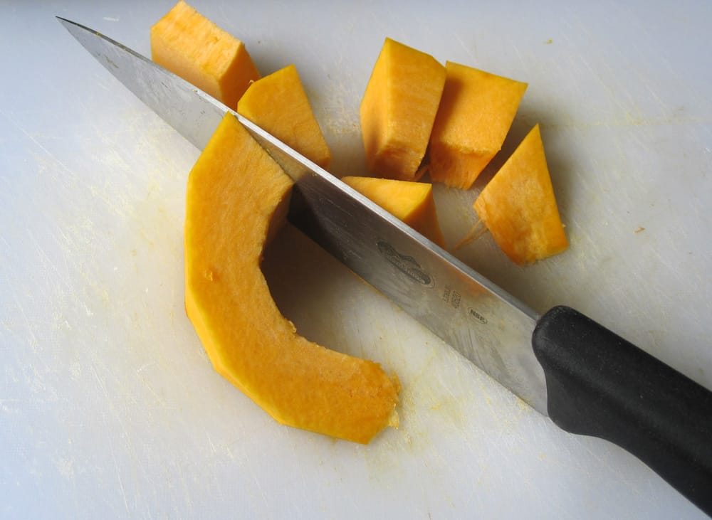 Eplucher une citrouille ou un potiron Ma Cuisine Santé