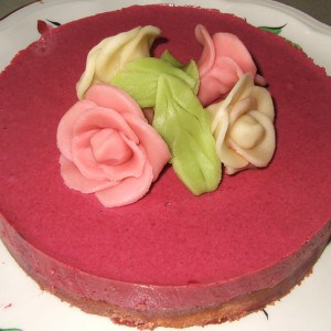 Gâteau tout rose