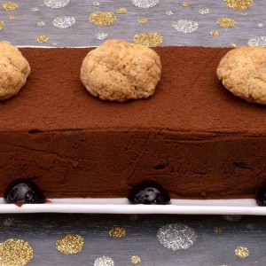 Bûche ou terrine au chocolat aux saveurs italiennes