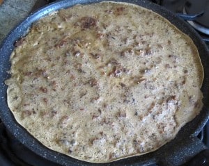 crêpe pizza