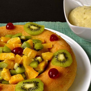 Savarin aux fruits