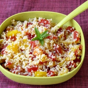 Taboulé aux fruits d'été