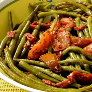 Haricots verts à la provençale