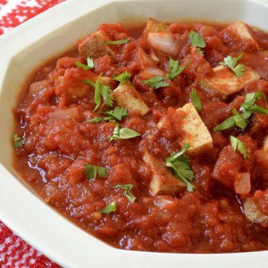 Rougail au tofu