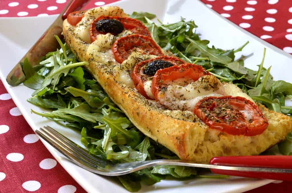 Baguette perdue façon pizza - Ma Cuisine Santé