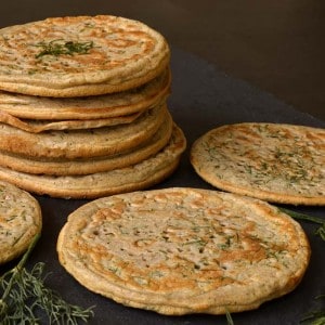 Blinis à l’aneth et au citron sans gluten