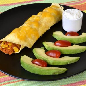 Enchiladas végé gratinées