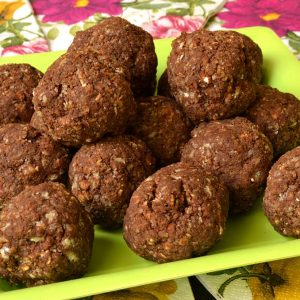 Boules énergie au chocolat