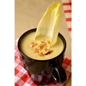 Velouté d'endives aux noix