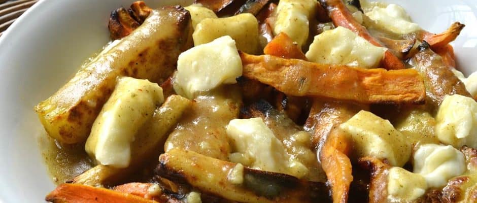 Poutine végétarienne