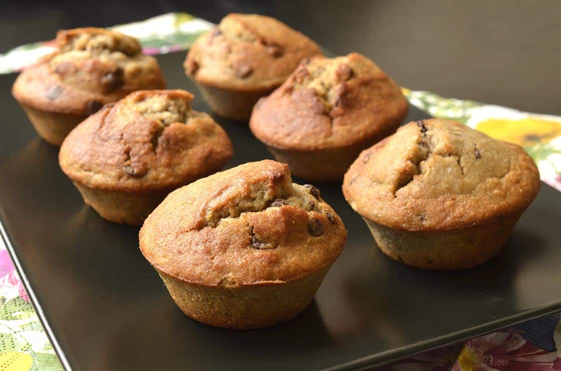 Petits Gateaux Banane Chocolat Et Noix De Coco Ma Cuisine Sante