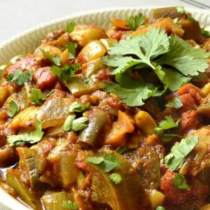 Compotée d'aubergine