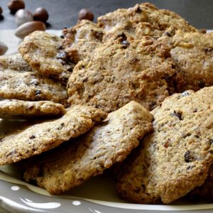 Cookies aux noisettes et canneberges