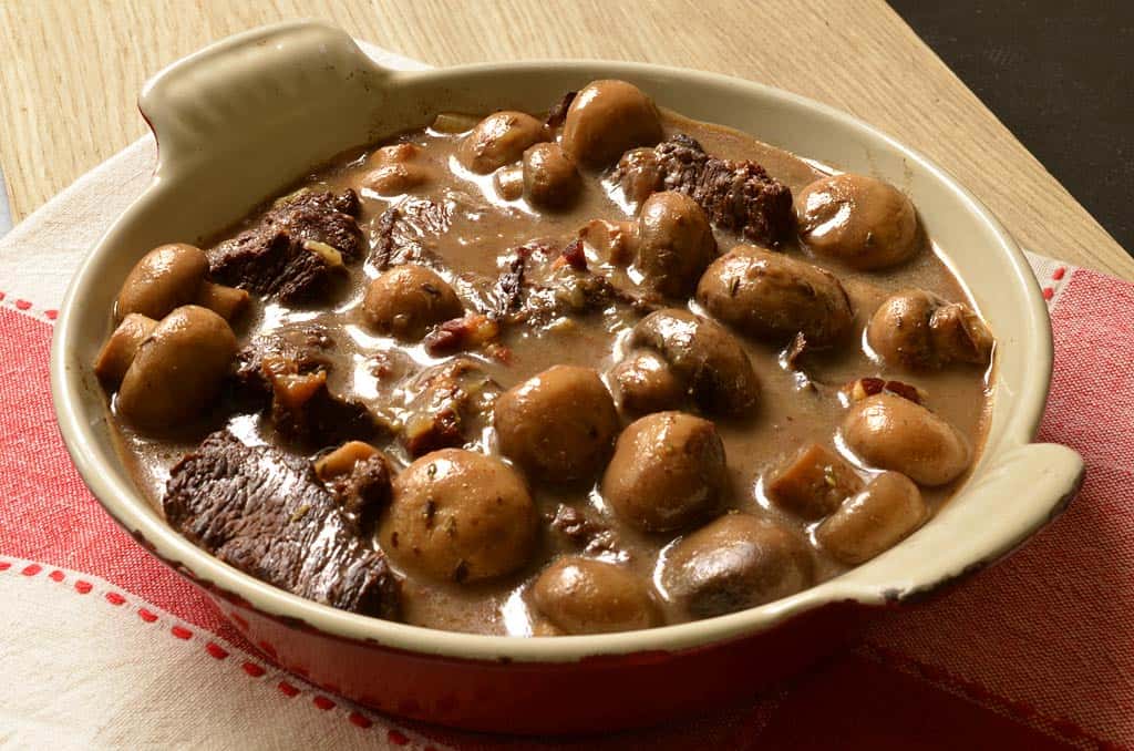 Joue De Boeuf Mijotee Aux Champignons Ma Cuisine Sante