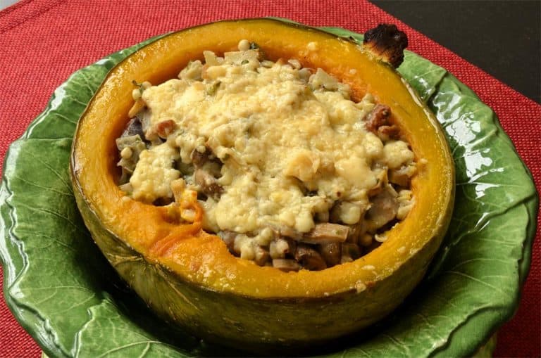 Courge bleue de Hongrie farcie - Ma Cuisine Santé
