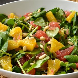 Salade de cresson aux agrumes