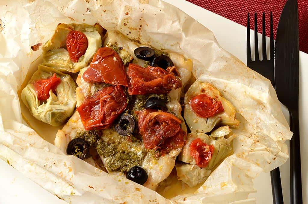 Papillote De Poisson A L Italienne Ma Cuisine Sante