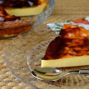 Flan pâtissier sans pâte