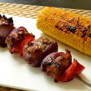 Brochettes de sot l'y laisse à la mexicaine