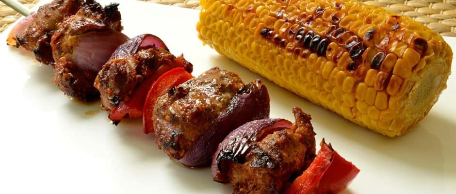 Brochettes de sot l'y laisse à la mexicaine