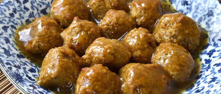 Boulettes végétaliennes aux saveurs asiatiques